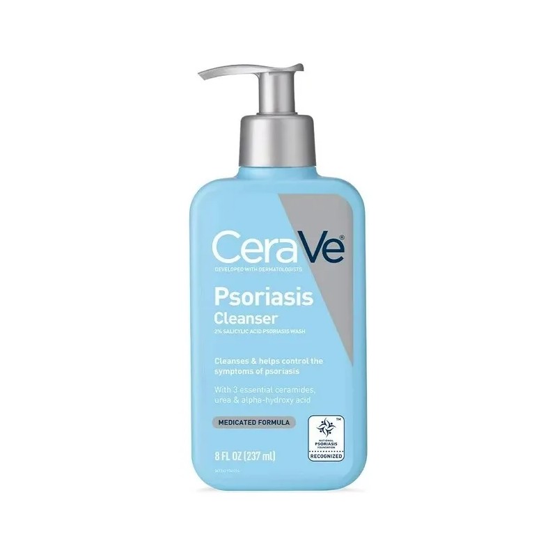 Cerave Jabón Limpiador Para Tratar Psoriasis 237 Ml Importad
