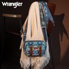 Wrangler Crossbody Bag for Women Boho Aztec Small Multi Pocket