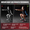 Squat Wedge Block, 2 Pcs Non-slip Heel Elevated Squat Wedge