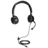 Binaural Headset Office Headset with Mic and Audio Control for