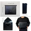 NACH Sleek Envelope Waterproof Wall Mount Mailbox, Large for Outside,