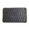 ADOB 91351 Premium Bath Mat, Bathroom Rug, Stone Look, Non-Slip,