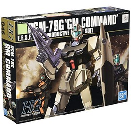 Bandai - Gunpla Model Kit - Gundam HGUC GM Commando 1/144 - GunplaGunpla