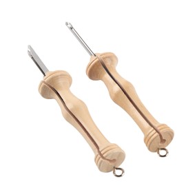 2 Piezas Aguja Magica para Bordar, Pluma de Punzón de Bordado Mágico Bordado de Costura para Adultos y Niños