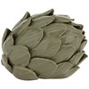 Dahlia Studios Layered 5" Wide Matte Green Decorative Artichoke Sculpture