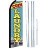 Coin Laundry Swooper Flutter Flag Kit (Partial Sleeve Flag)