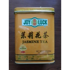 Joy Luck 2 CANS: Joy Luck Tea, Jasmine, 15oz/426g ea. tin.   China -  F