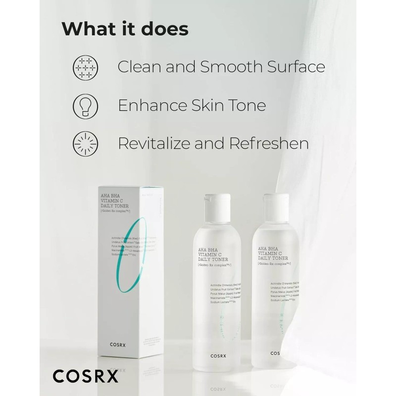 COSRX ABC Daily Toner, Toner for Day & Night with