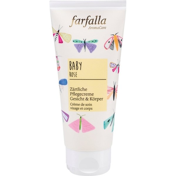 farfalla BABY Delicate Rose Cream for Face & Body, 100