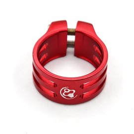 FOURIERS Seatpost Clamp Seat Clamp Red Seatpost Clamp 31.8mm