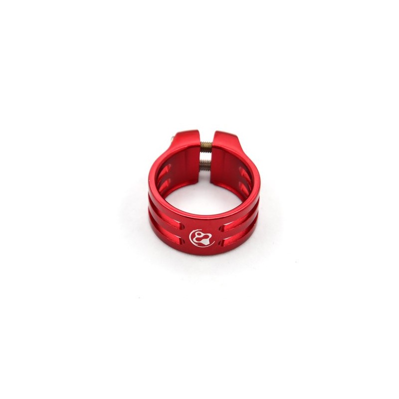 FOURIERS Seatpost Clamp Seat Clamp Red Seatpost Clamp 31.8mm
