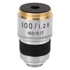 100X Microscope Objective RMS Size Fall Resistant Professional Objective Lens