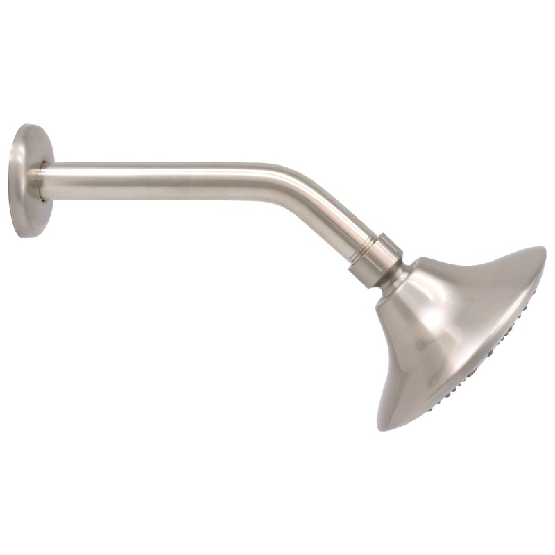 Westbrass CO561-07 5" Round Thin 5-Function Adjustable Spray Shower Head