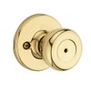 Kwikset 93001-922 Tylo Privacy Bed/Bath Knob In Polished Brass