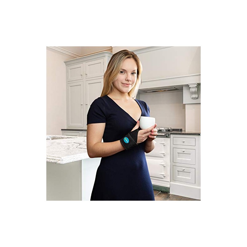 ComfyBrace Premium Lined Wrist Wrap/Carpal Tunnel Wrist Brace/Arthritis Hand Support