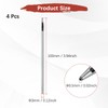 TIXIPEM 0.5MM Leather Hole Punch Tool [4PCS] - Metal Round