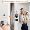 Probrico Smart Fingerprint Door Lock for Front Door,Electronic Keyless Entry