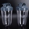 24OZ Transparent Blender Cup Container Lid Set Replacement Fit for
