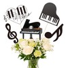 26PCS Piano Music Party Centerpiece Sticks Musical Note Table Toppers
