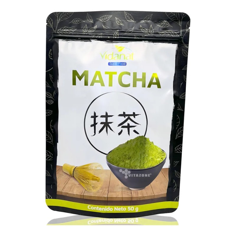 Infusion Matcha En Polvo Vidanat Con 50 Gramos