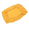 Fitted Crib Sheet Full Cotton Crinkle Fabric Soft Breathable Comfortable