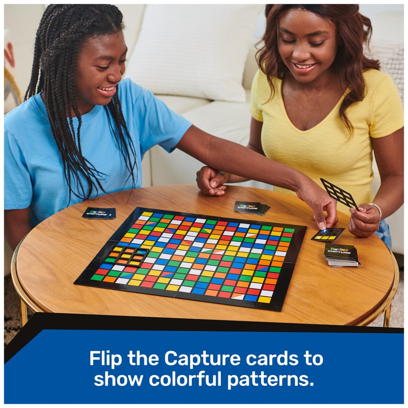 Rubik's Capture, Classic Fast-Paced Puzzle Strategy Sequence Retro Challenging Brain
