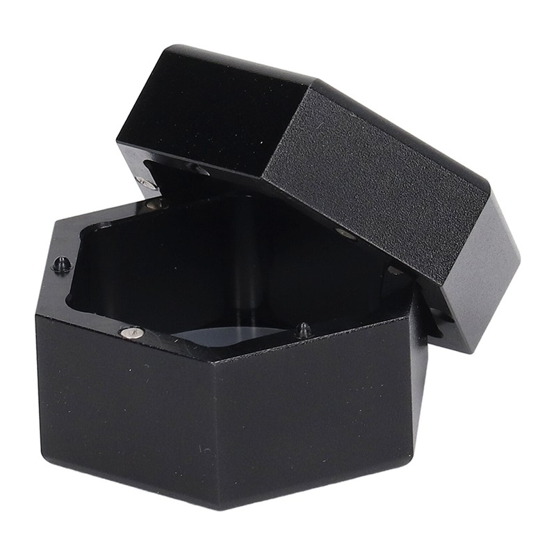 Mini Portable Billiard Chalk Case Hexagonal Pool Cue Chalk Box