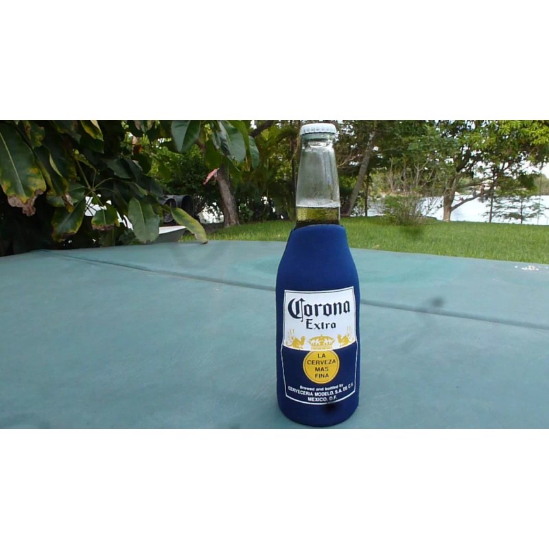 Corona Extra Beer Bottle Koozie Keeps Your Beer Cold For