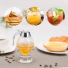 Honey Dispenser, Portable Acrylic Honey Jar Container, Honey, Syrup Container