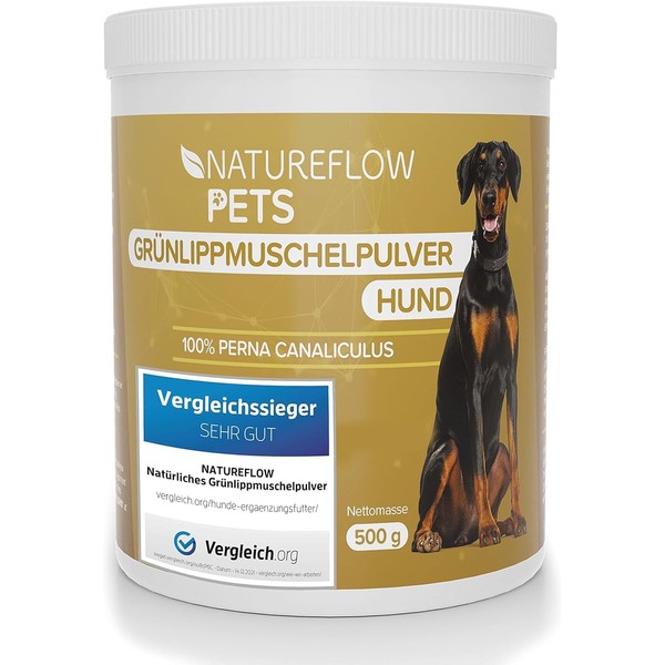 Natural Green-Lipped Mussel Powder For Dogs To Support Joint Functions,