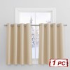 PONY DANCE Curtains for Small Windows, Opaque Short Curtains for