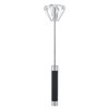 Nikou Whisk, Stainless Steel, Rustproof, Durable, Rotatable, Manual Whisk