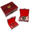 Haxtec Mystery DND Dice Set with Wood Dice Case Dual-purpose