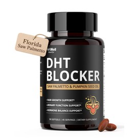 HiWell Absorfyx DHT Blocker for Men, 10-in-1 Hair Growth Supplement