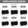 Triangular scale, ruler 30 cm, scale ruler, aluminium architectural ruler,