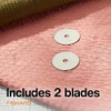 Fiskars 45mm Titanium Rotary Blades (2 Pack) - Rotary Cutter