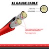 GELRHONR SAE to DC 8 mm Adapter Cable 14AWG, with