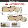 4Pack Sliding Door Rollers Replacement Kit, 1-1/4" Tandem Roller Assembly