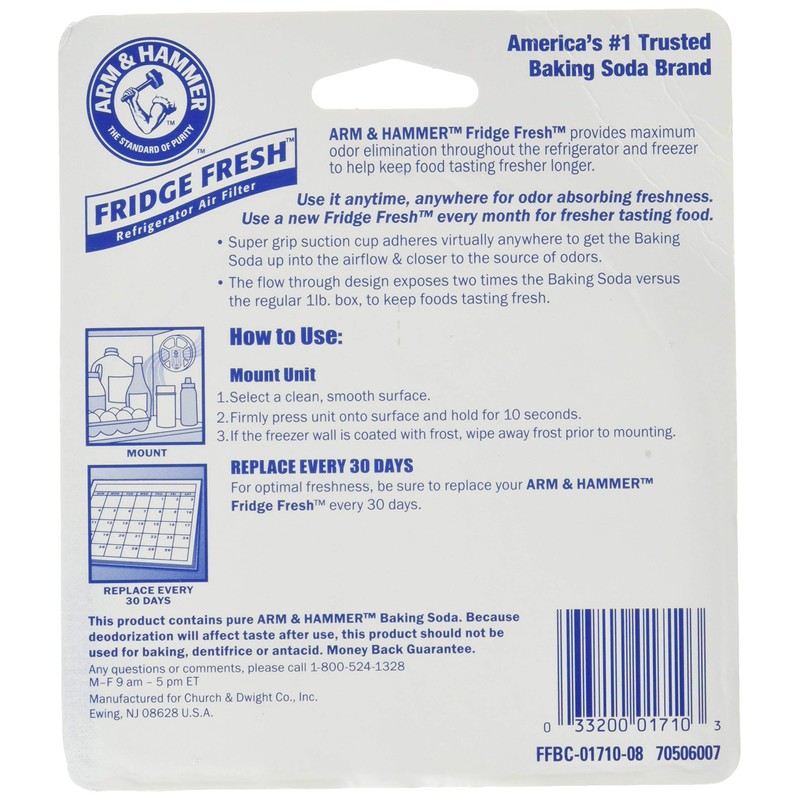Arm & Hammer Fridge Fresh Refrigerator, 1 Count (Pack of