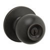 Weiser Regina Venetian Bronze Entry Door Knob, Locking Door Knob