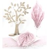 50 Napkins Champagne 40 x 40 cm Fabric-Like Airlaid FIORI,
