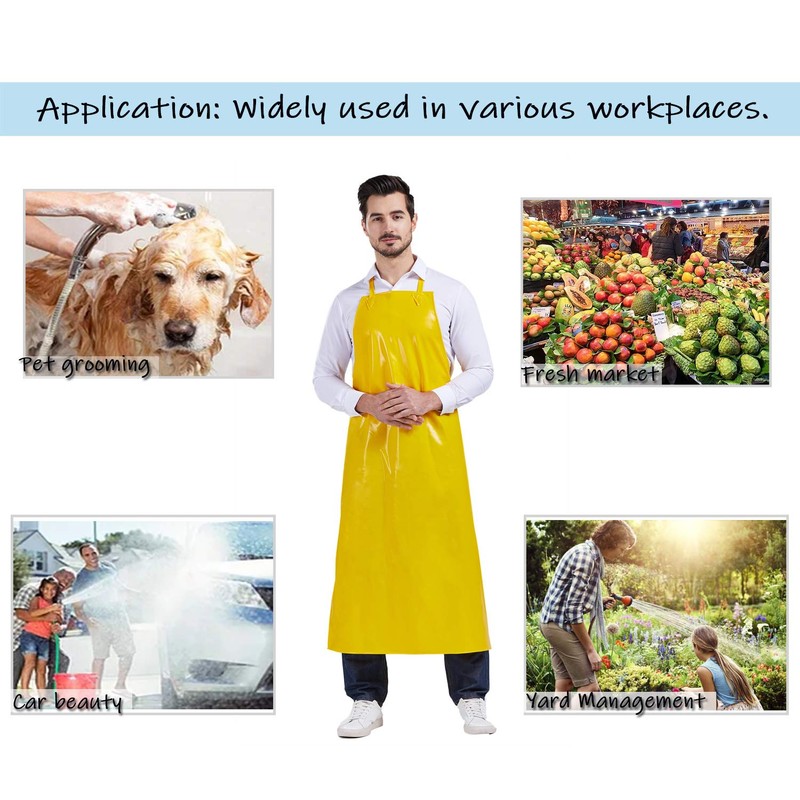 Nanxson Waterproof Apron Adjustable Durable Heavy Duty Work Apron Diswashing,Butcher,Industry