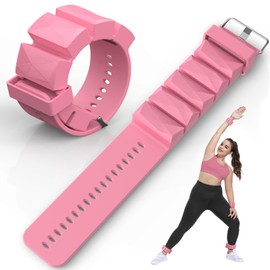 Pilates Wrist Weights for Women,Arm Weights for Walking,Adjustable Wrist Leg Set 2(1Lbs Each)