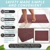 Enkosi Loofah Non-Slip Shower Mat - Shower Floors, Bathtub, Bathrooms,