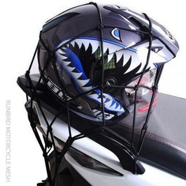 런버드 오토바이 짐받이 로프 그물망 2개 40X40cm 대형 Runbird Motorcycle Cargo Net 2 pcs 40X40cm Large