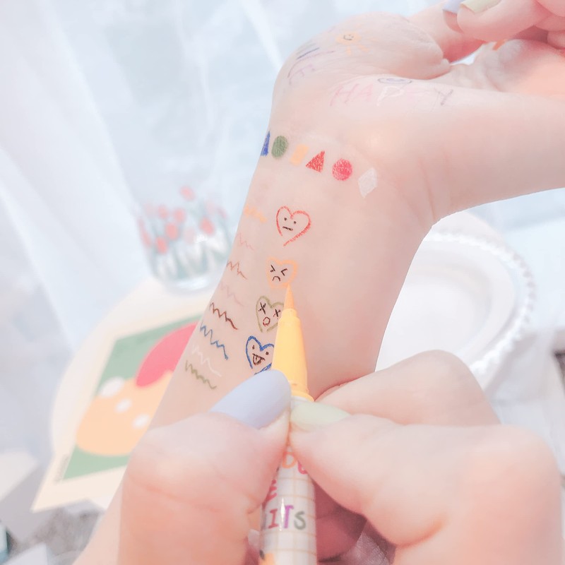 FLORTTE 12 Color Liquid Eyeliner WP