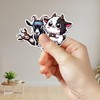 WESILY Pack 50 PCS Cute Goat Stickers Cartoon Animal Waterproof