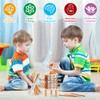 ZLLkeji Montessori Toy from 3 Years Stacking Toy Wooden with