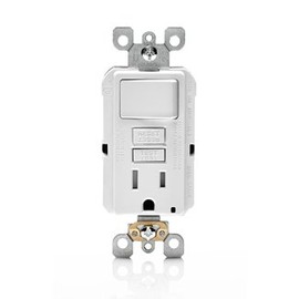 Leviton C92-Gfsw1-00W Gfci Sw 15A PLT