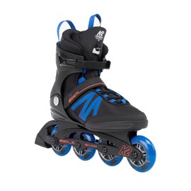 K2 Skate Kinetic 80 Pro Men's Inline Skates, Color: Blue/Red, Size: 10.5 (I220200901105)